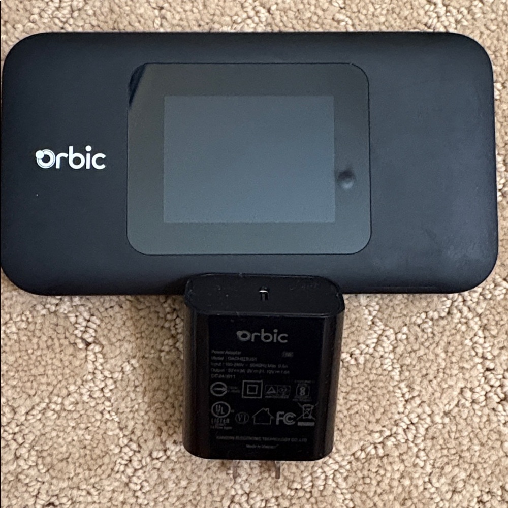 Orbic Speed X 5G mobile hotspot, Verizon